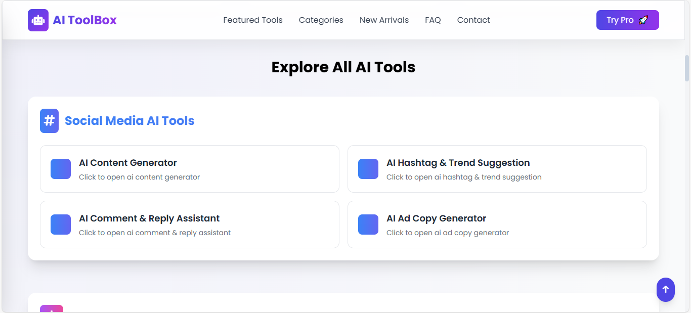 AI Toolbox Preview